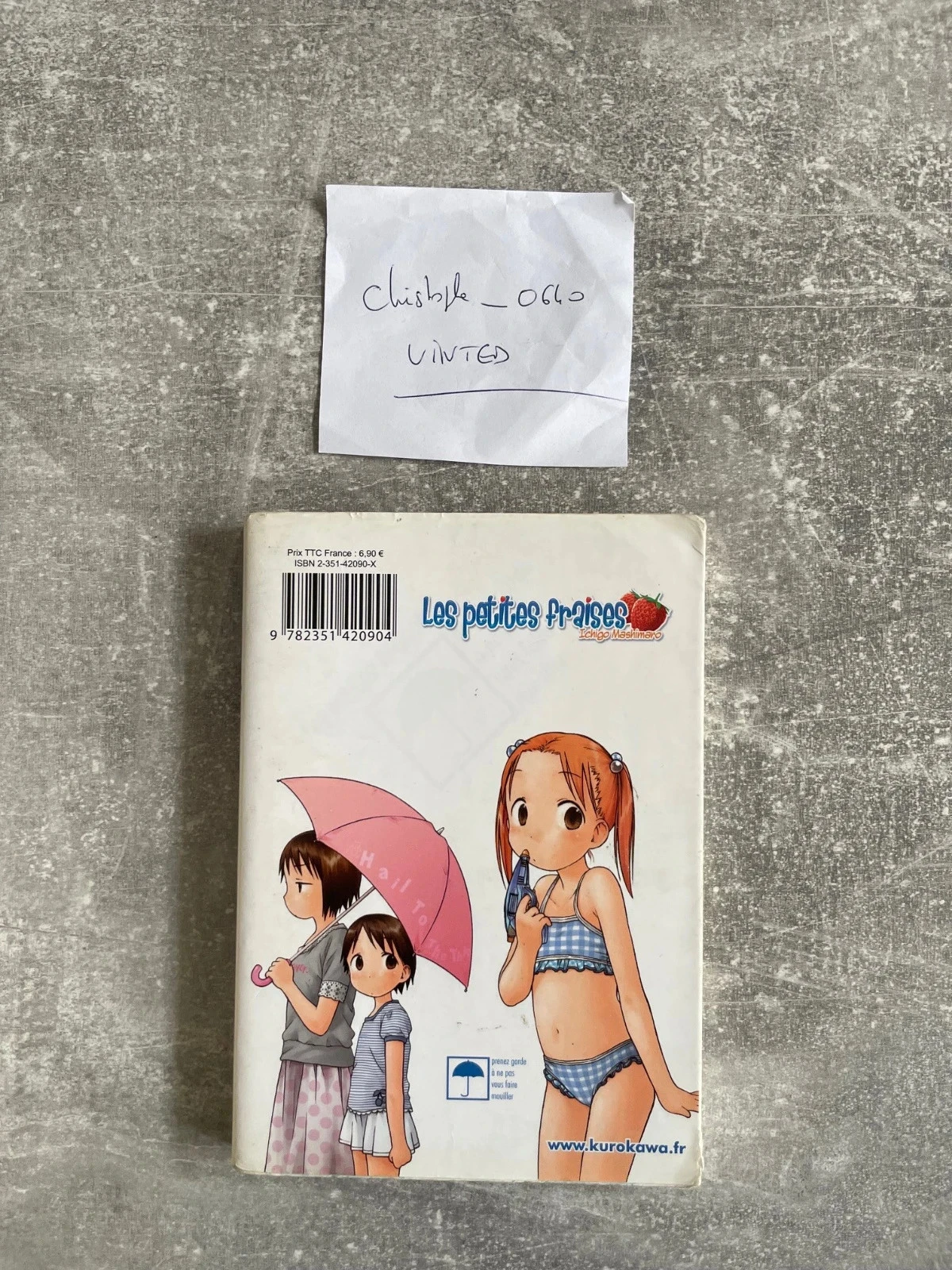 Manga Las pequeñas fresas tomo 2 versión francesa. – photo 2